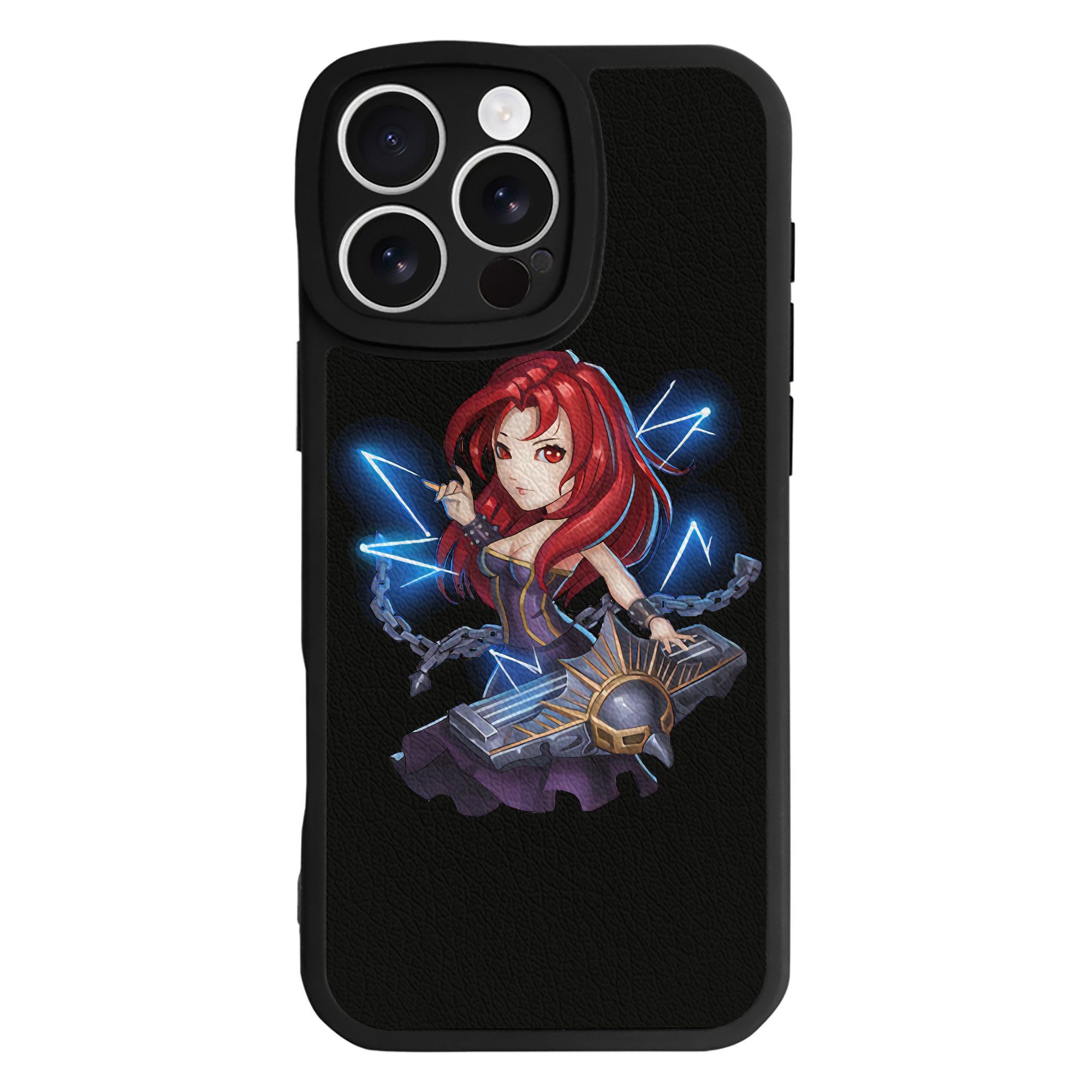 （画像用） リーグ・オブ・レジェンド League of Legends LOL 【iPhone 16シリーズ対応】シリコンスマホケース（レザー調） 材質：シリコン